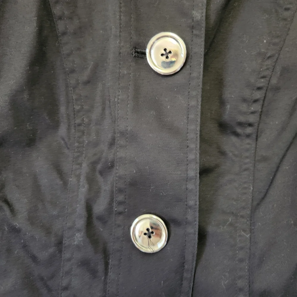 Jones New York/ Black Crop Jacket - Picture 5 of 7